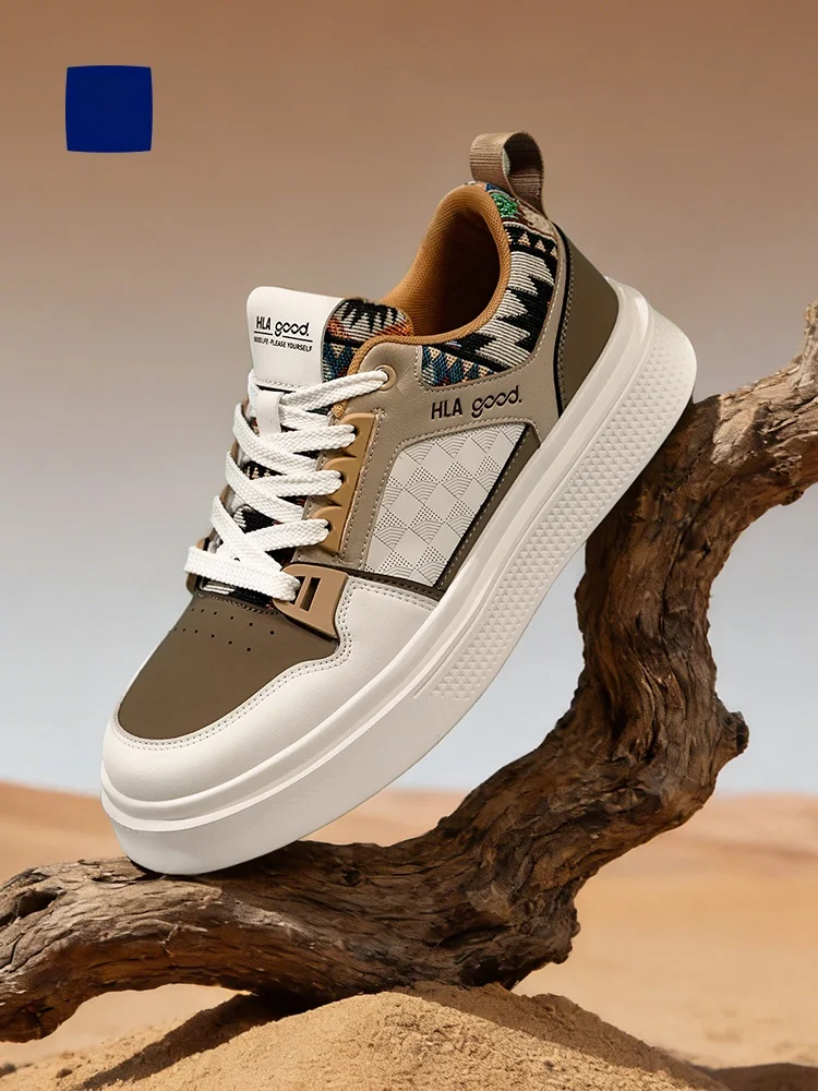 

Модные дышащие мужские повседневные кроссовки HLA 2026: Новинка, легкие, на толстой подошве, спортивные, удобные для повседневной носки