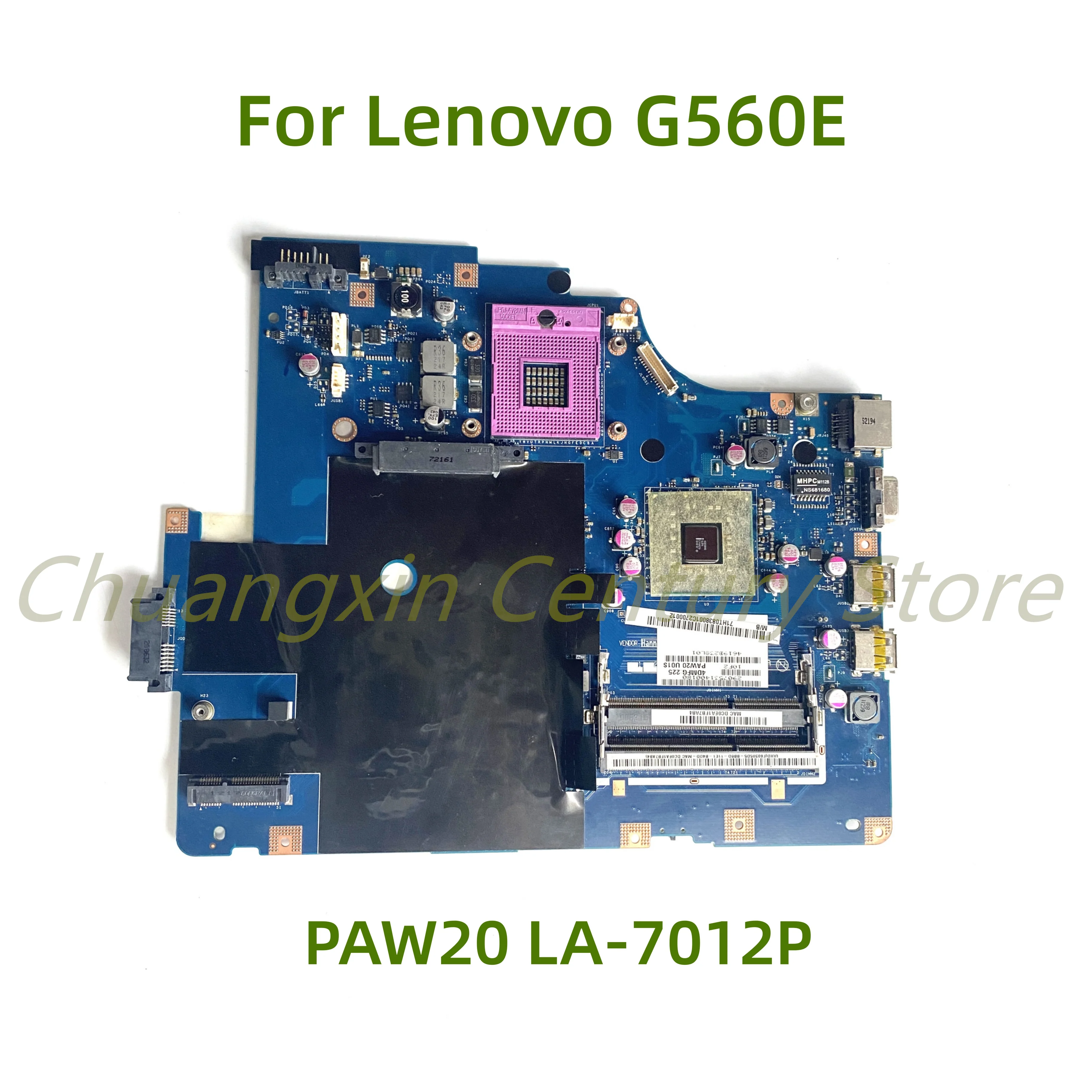 

Подходит для ноутбука Lenovo G560E, материнская плата PAW20 LA-7012P 100%, протестирована, полностью работает