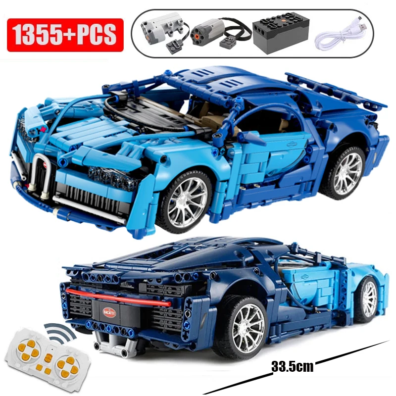 Racing building blocks Bugatti Veyron Roadster SP3 Rambo 911 high difficulty mechanical puzzle assembly toy