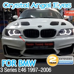 for BMW 3 Series E46 316i 318i 320i 323i 325i 328i 330i 318d 329d 339d 1997-2006 Ultra Bright M4 style Daytime Angel Eye Light