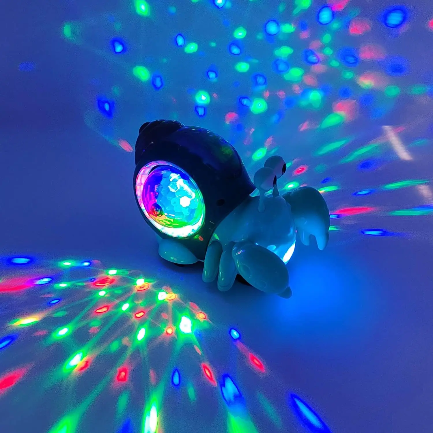 Children Toys Crawling Crab Walking Dancing Electronic Pets Robo Hermit Crab Snail Glowing With Music Light Baby Toddler Toy