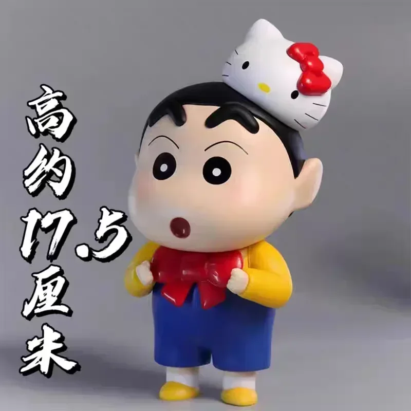 

Crayon Shin-Chan Lovely Kt Figure Shinnosuke 17.5cm Model Figures Shinchananime Anime Figures Toys Ornaments Collect Kids Gifts