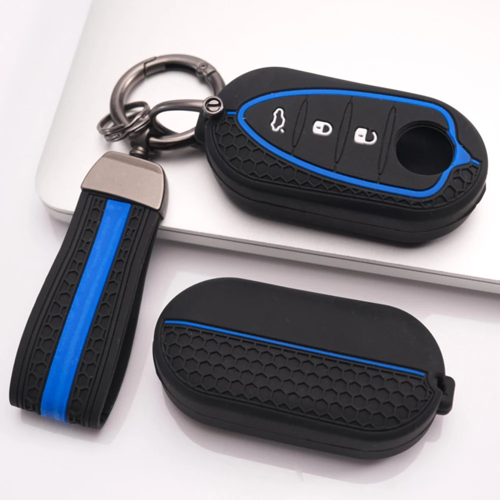Smart Key Shell Keychain For Alfa Romeo Giulietta MiTo 159 Brera Spider Giulia Stelvio GT 147 156 166 4C Tonale Reliable Premium