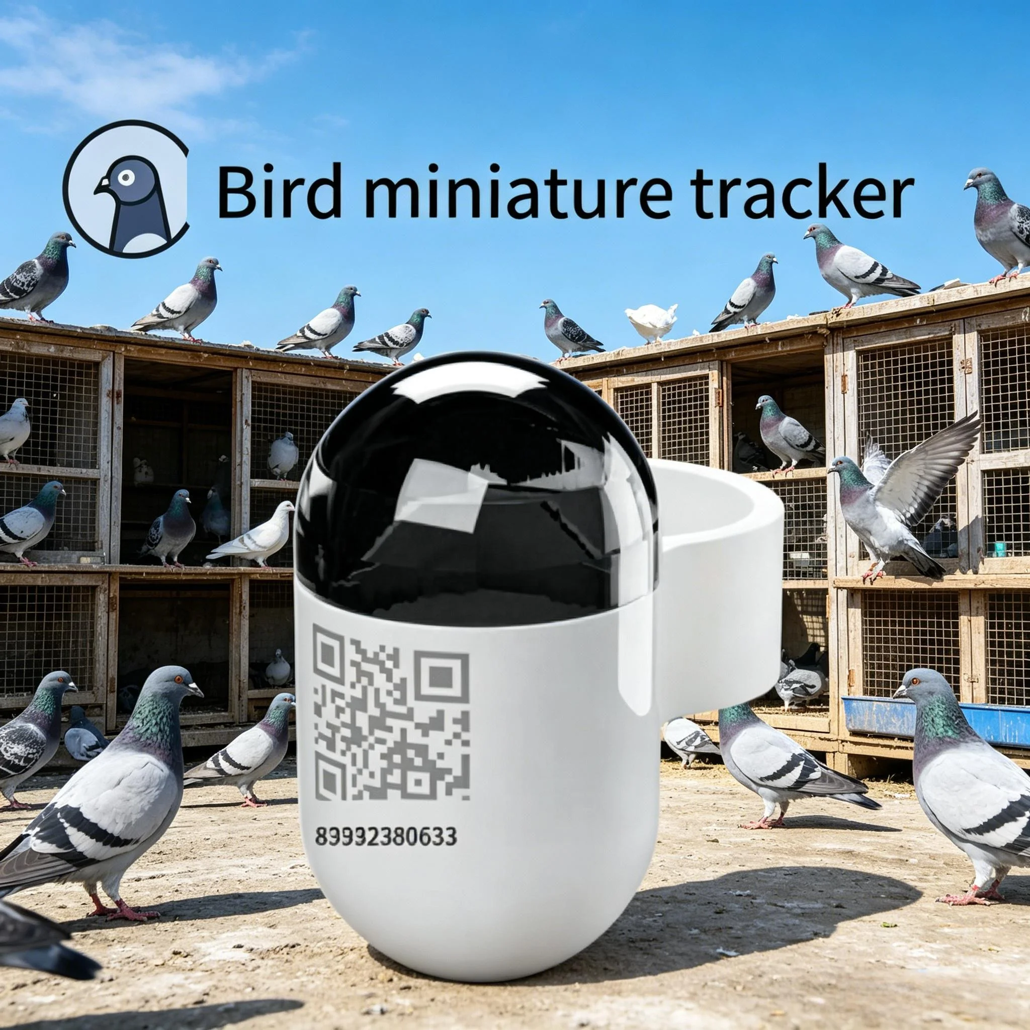 Pigeon GPS Locator for Outdoor Flying-- New Waterproof Mini Real Time Pigeon GPS Locator with 4G Network
