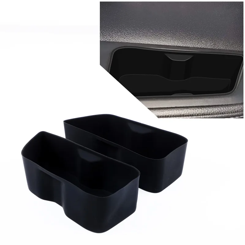 

2pcs For 2024+ Toyota Grand Highlander Rear Door Cup Holder Protector Cover Silicone Car Interior Accessories