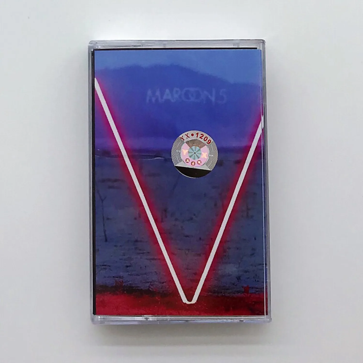 

Rare Sealed Maroon 5 V Pop Rock Funk Pop Audio Cassette Tape Retro Vintage Analog Sound Collectible for Fans Home Art Decor
