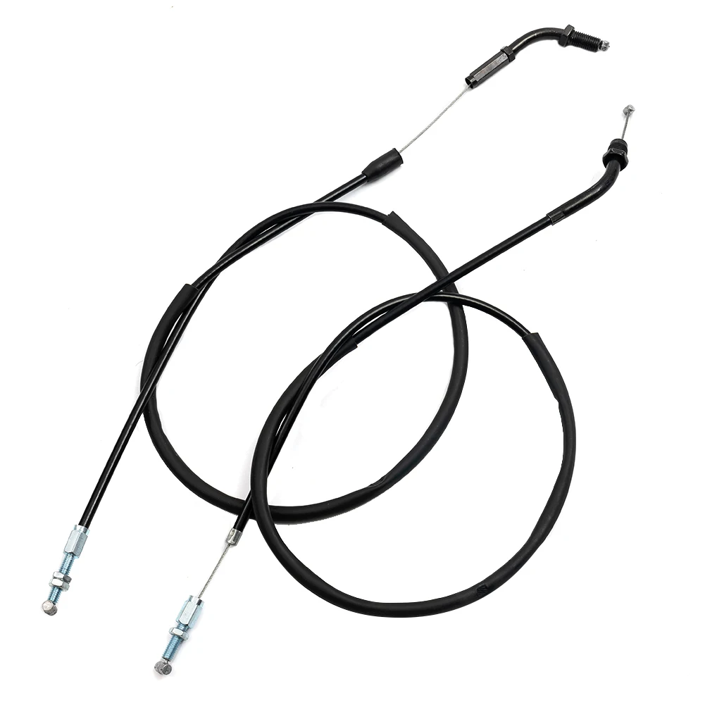 Throttle Cable Motorcycle Cable 2PCS Accessories Black CB350 CB750 CL360 Cable FT500 For Motorcycle Plastic  Throttle