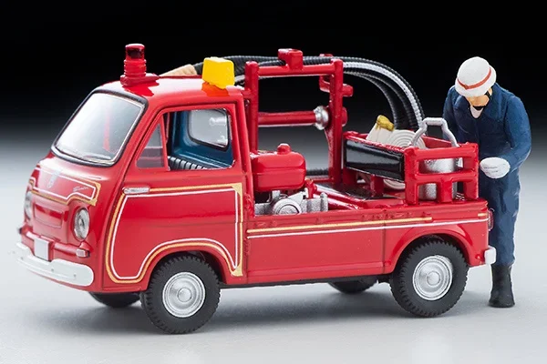 2307 TOMYTEC 1:64  LV-68c Sambar pump fire engine Collection die cast alloy car model decoration gift