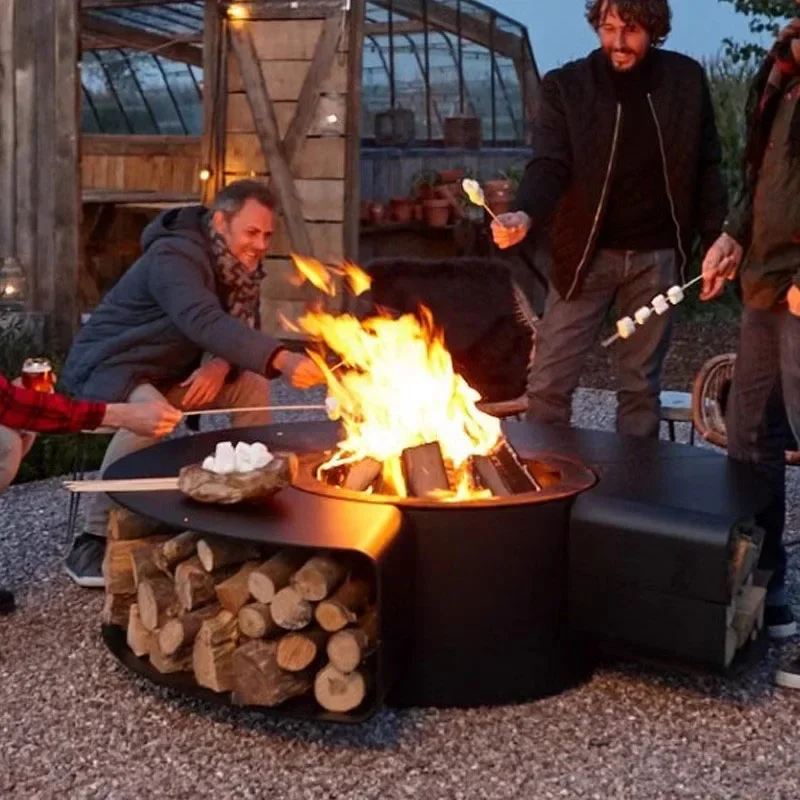 Calentadores de madera para jardín y Patio, estufa de Camping, Calentador de manos, calentador de Patio para hoguera, decoración de brasero, Calentador de calefacción para exteriores, Calentador LLPH