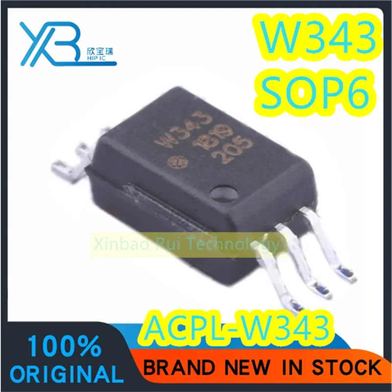 

(5/40pieces) W343 Optocoupler SMD ACPL-W343 SOP6 100% brand new good quality original electronics