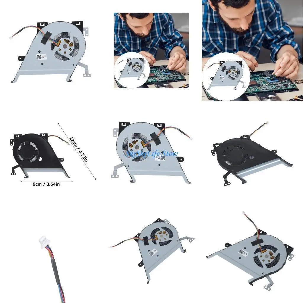 

E65E High Laptop Cooling Device For S530U S530F Models Stable Construction