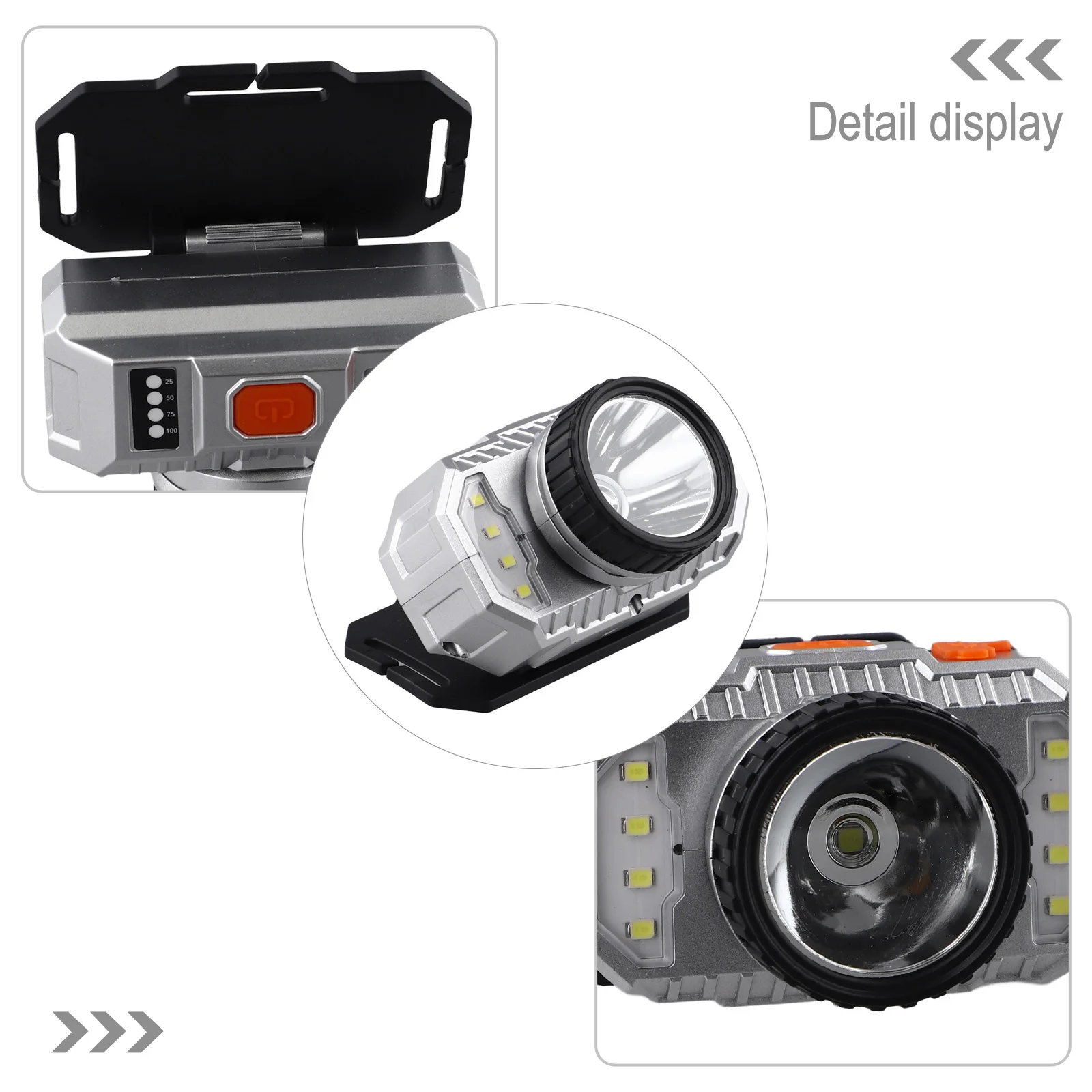 LED Headlamp with USB Rechargeable Feature Waterproof Design Suitable for Camping Fishing DIY Projects and Emergencies