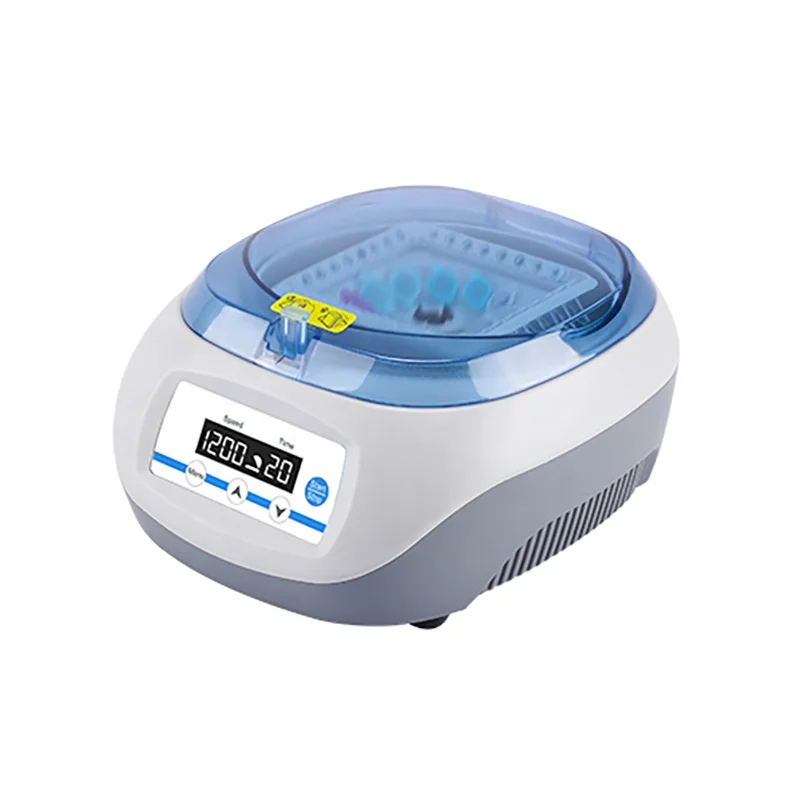 lab Mini hematocrit Centrifuge Desktop 12000rpm microcentrifuga de hematocrito PCR Tube digital high speed Centrifuge Machine