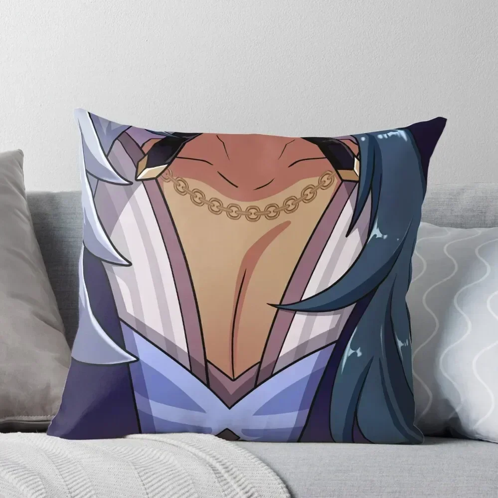 Kaeya tiddies Throw Pillow Couch Cushions Sofa Cover pillow