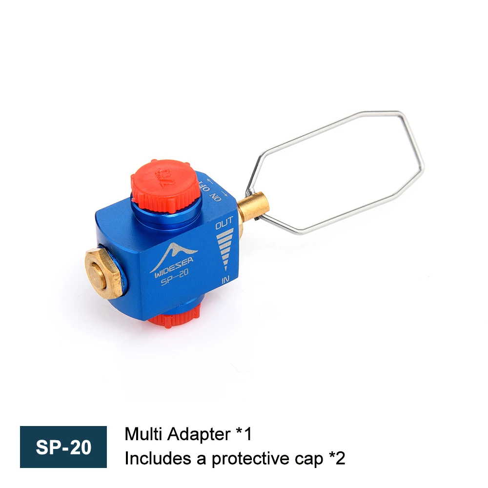 Widesea Campingkocher Propan Nachfülladapter Gasbrenner Gasfüllung Butan Zylinder Tank LPG Saver Campingausrüstung