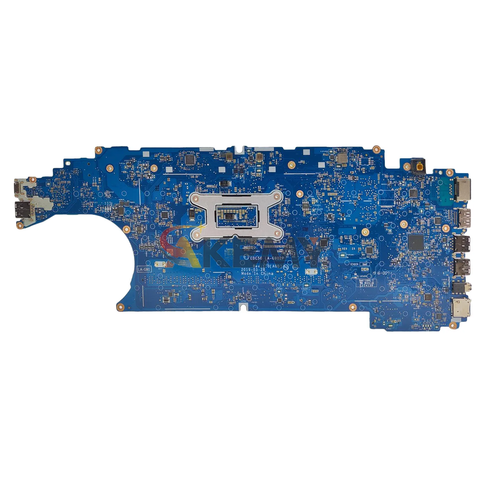 Voor Dell Latitude 5500 3540 Notebook Moederbord LA-G902P met DDR4 CN-JCXDY 08K4FK 0VM2Y4 06YY9J 100% Volledig Getest