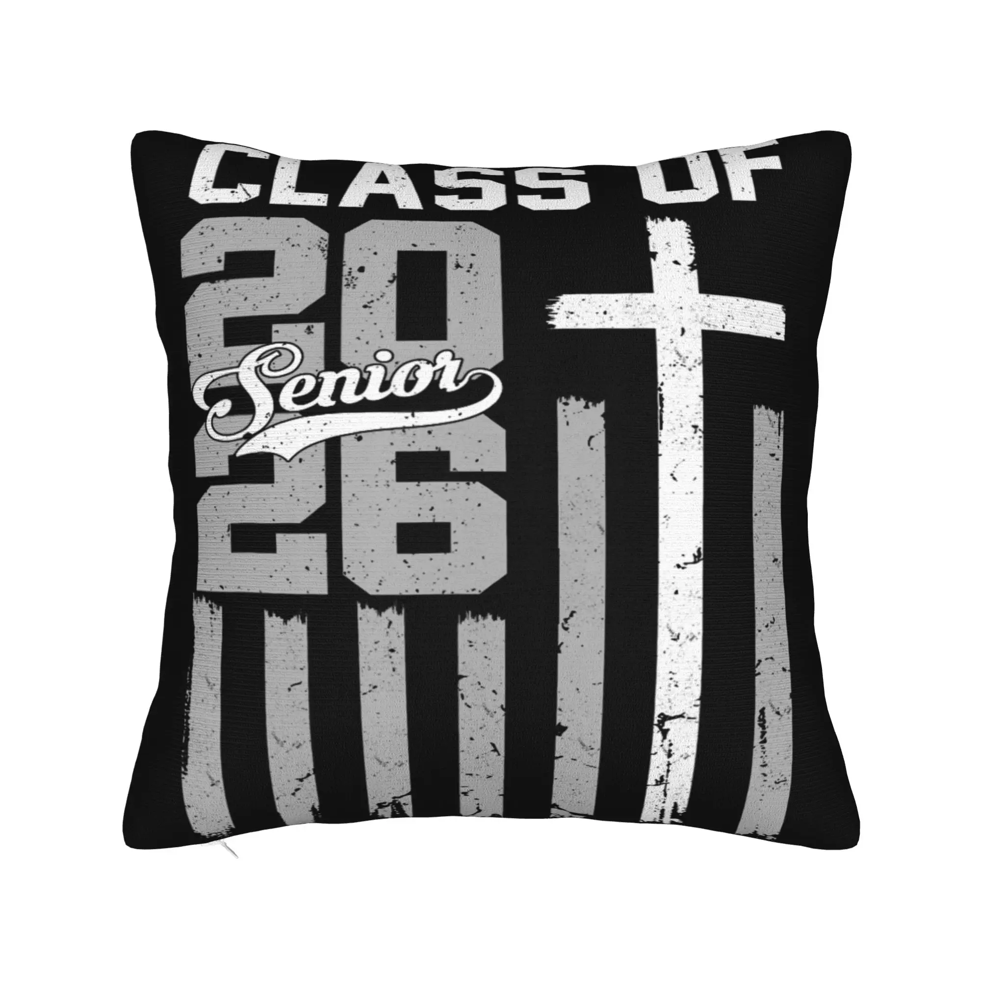 Class of 2026 Senior Graduation Pillow Covers Merch Printing Cushion Cover Decoration  Throw Pillow Case Cover Home Multi-Size