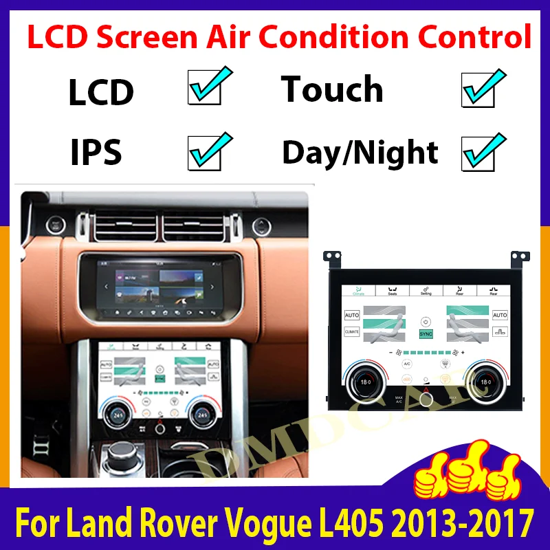 Air Condition Screen Board AC Panel Digital Touch Temperature Controller For Land Rover Range Rover Vogue L405 2013 2014-2017