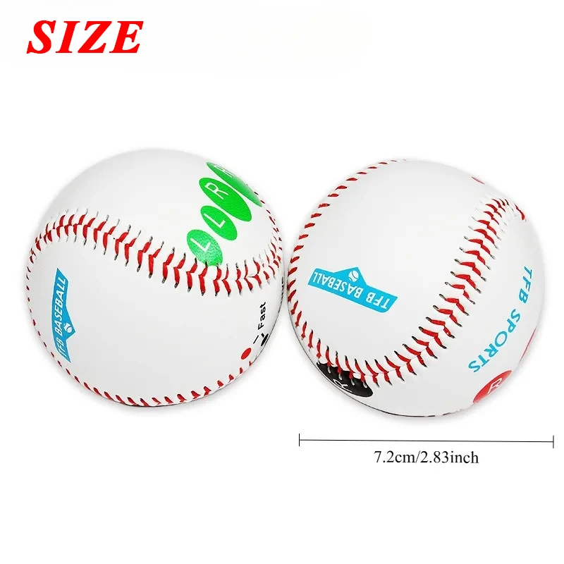9 Inch Standard Baseball Soft/hard Baseball Softball Wear-resistant beginners Professional Training Game Ball Non-slip Baseballs