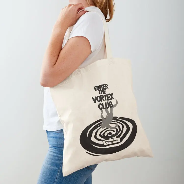 

Enter The Vortex Club (High Res) Tote Bag Big bag women canvas tote Candy bags university shopper bag
