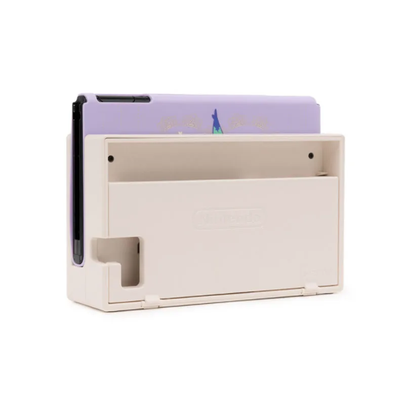 حافظة واقية من مادة البولي يوريثان اللين وحدة تحكم في الجلد لنينتندو سويتش Oled NS Joy-Con واقي كامل من الأمام والخلف