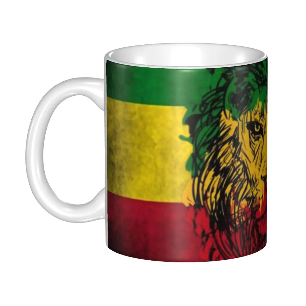 Romany Coffee Mug DIY Personalized Gypsy Flag Ceramic Mug Creative Gift Men Women Outdoor Work Camping Cups And Mugs