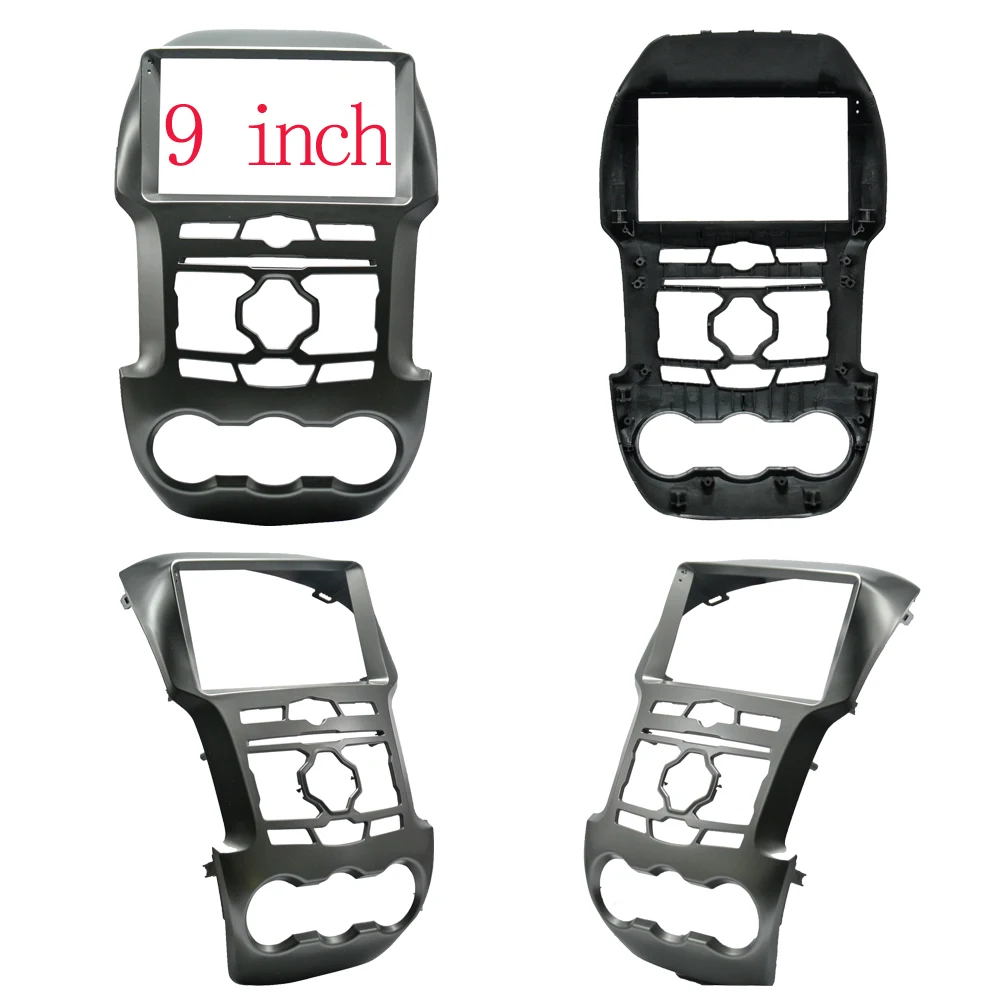 

Car Audio Fascia Frame Adapter For Ford Ranger 2012 9" Big Screen 2DIN Dash Fitting Panel Frame Kit