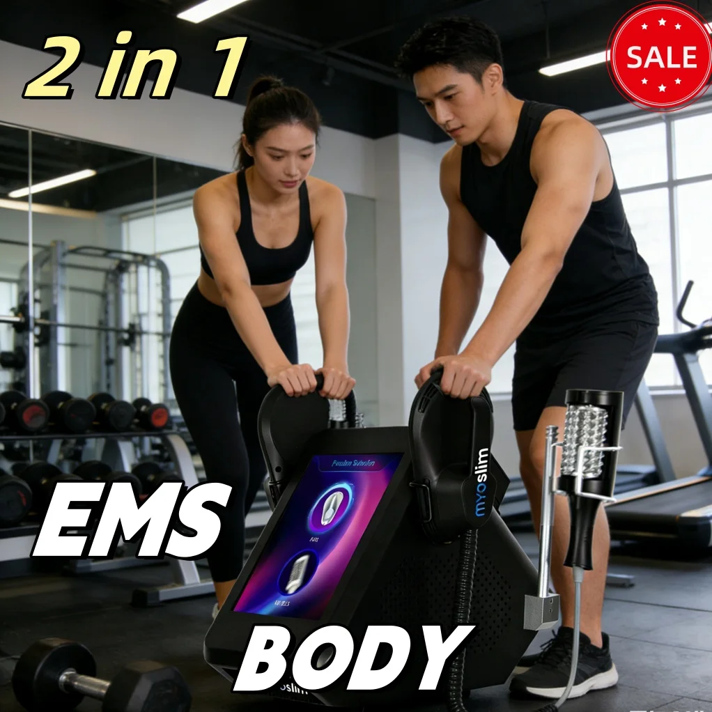 

Аппарат MYOSLIM EMS Body +ROLLER для сжигания жира и наращивания мышц, подтяжки мышц и борьбы с морщинами