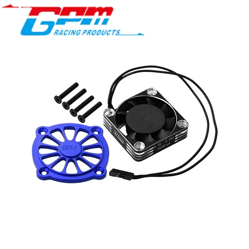 

GPM MGO018FANA 7075 ALLOY MOTOR HEATSINK WITH METAL FRAME COOLING FAN AND PROTECTIVE COVER FOR ARRMA 1/10 GORGON 4X2 MEGA 550 /