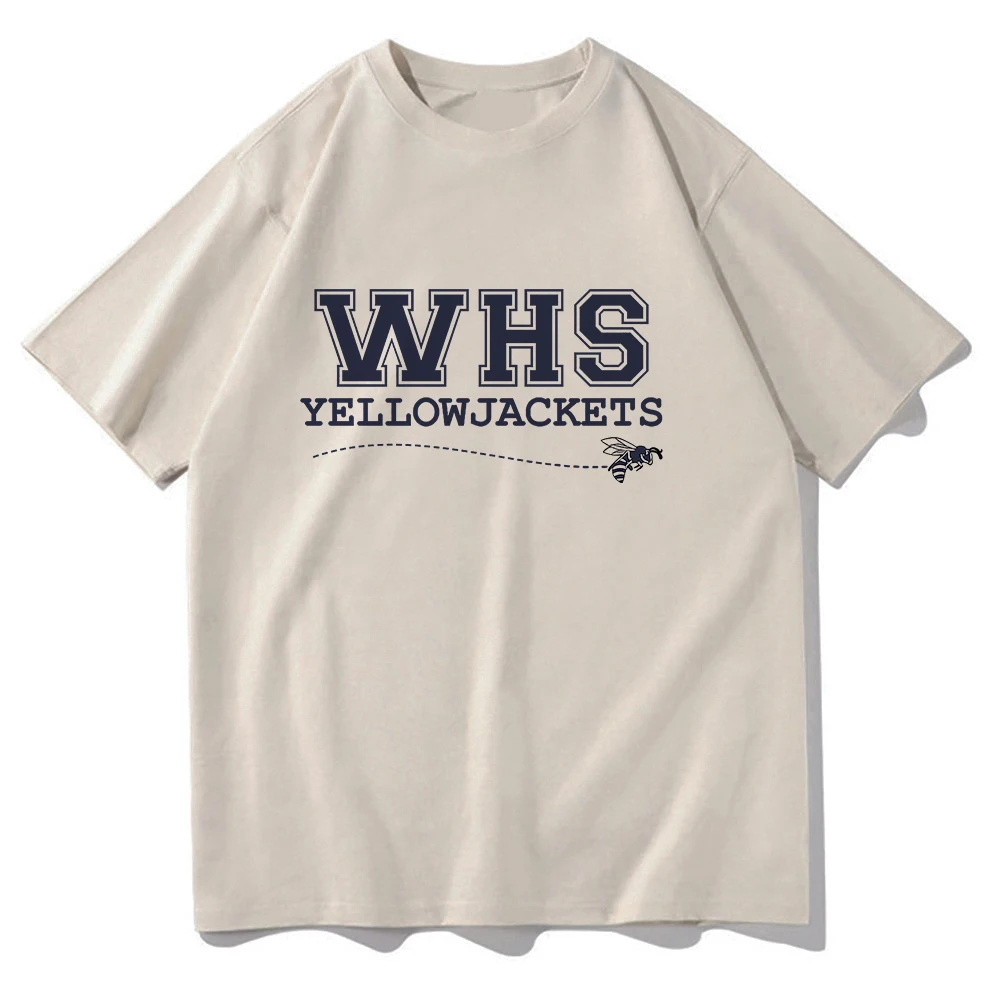 WHS Yellowjackets بلايز Yellowjackets الموسم 3 مضحك الرجال/النساء الملابس الجمالية بلايز للجنسين الملابس القطن الجرافيك تي شيرت #3