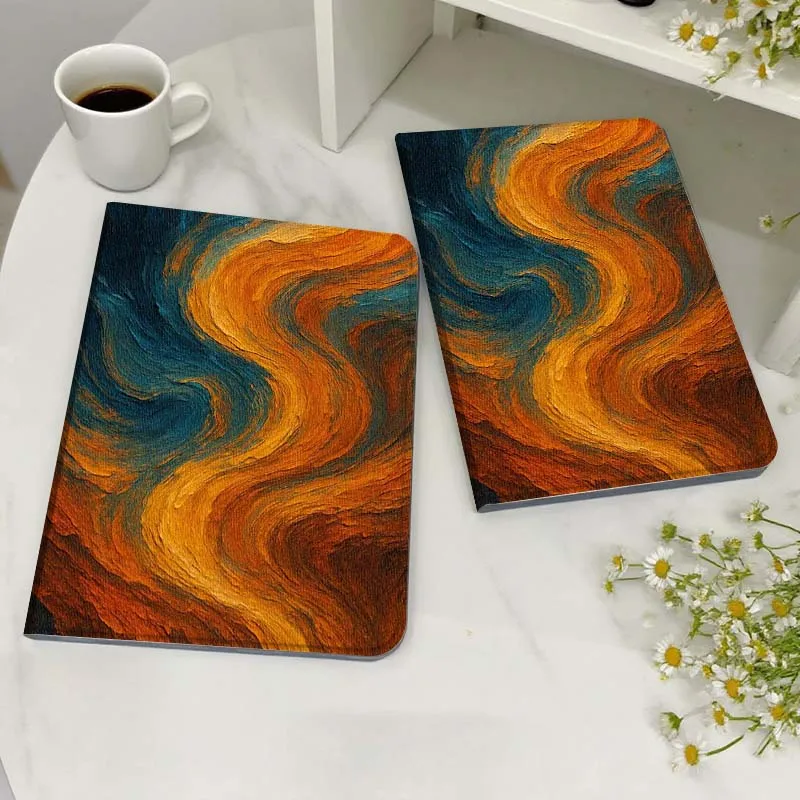 

Cartoon Leaf Swirl Pattern Case For Honor MediaPad MatePad 6 7 X8 M5 M6 V6 V7 T5 T10 T10s 10 11 SE C5e X8a Pro Lite Tablet