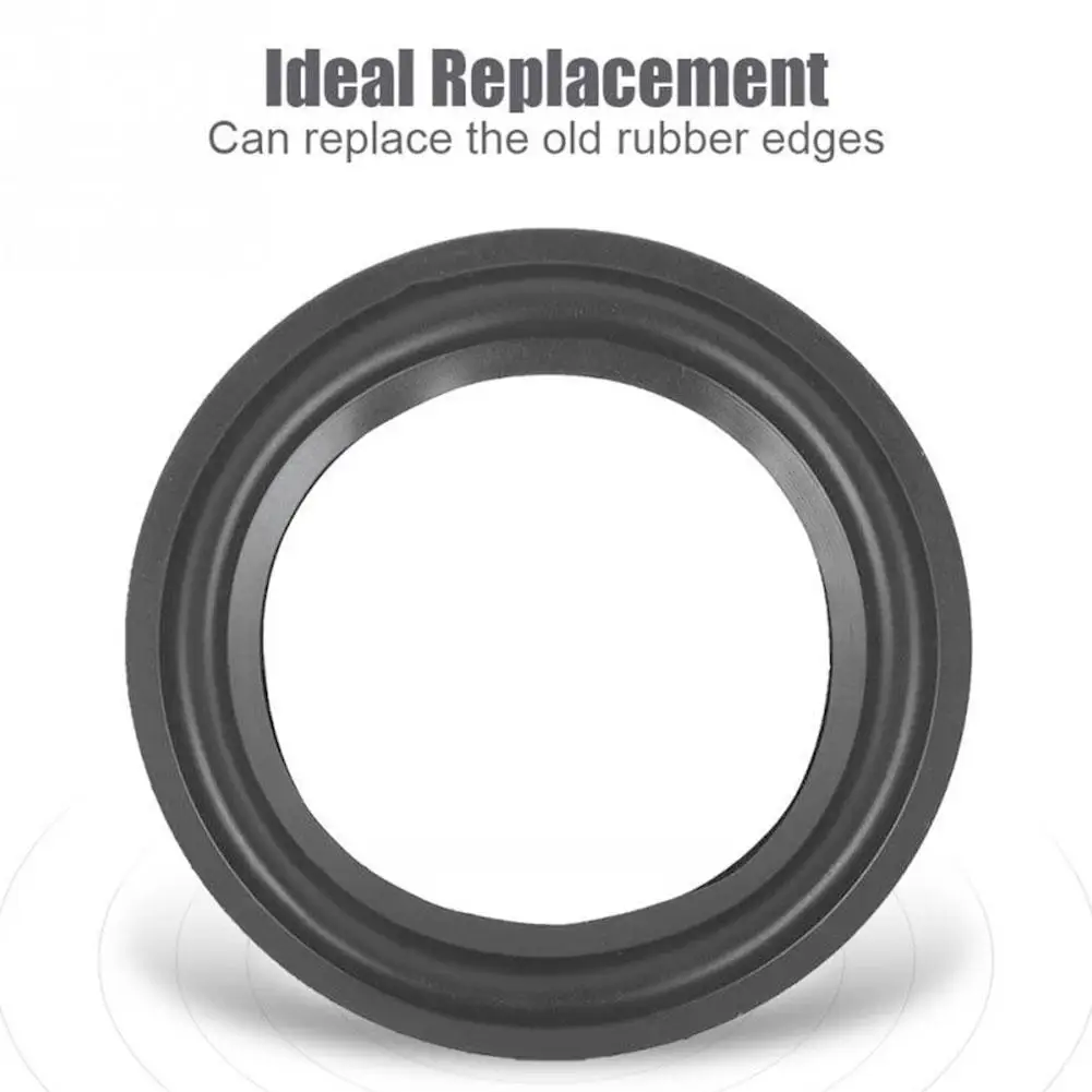 Speaker Rubber Edge 4/5/6.5/ 8/10/12 inches Rubber Folding Ring Repair Accessories Speaker Foam Rings