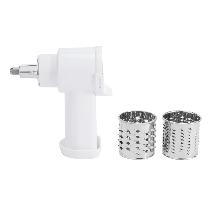 ABZA-3X Affettatrice/Trituratore di verdure/Grattugia per formaggio per attacco per robot da cucina Kitchenaid Accessori per affettare e triturare