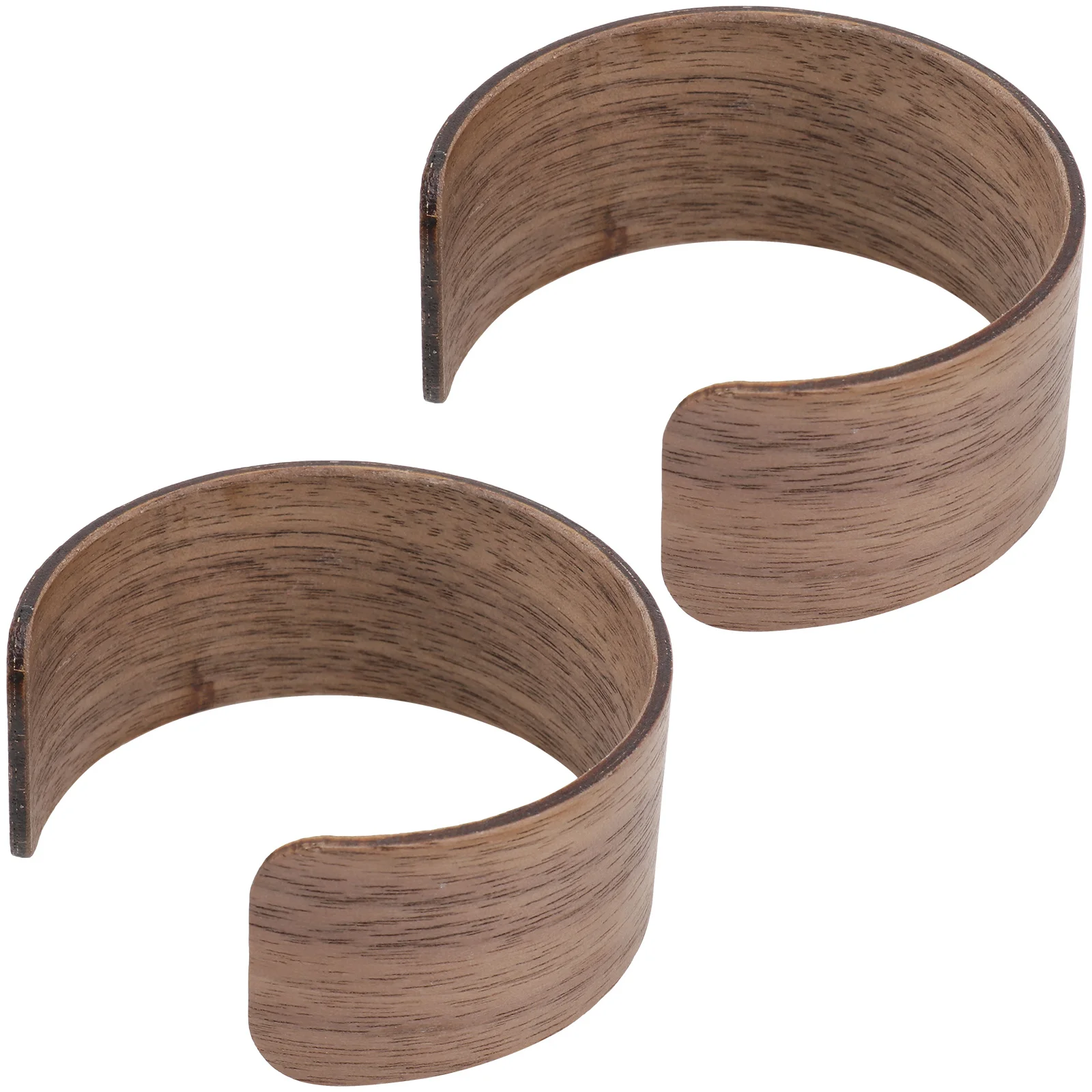 2 قطعة كأس مقاومة للحرارة كم الغطاء الواقي الإبداعية خشبية عدم الانزلاق الأكمام لزجاجة زجاجية القدح بهلوان كوب معزول