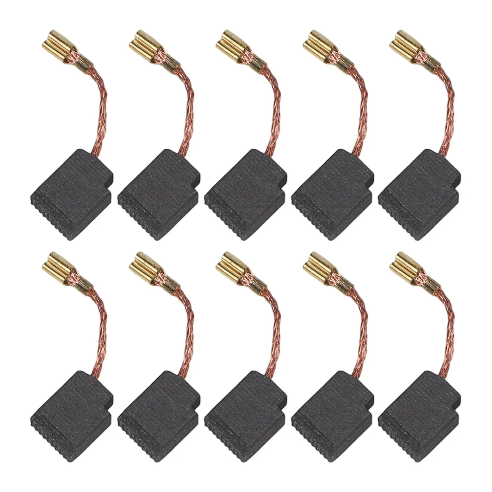 10pcs Motor Carbon Brushes 6x10x13mm For D28110 D28112 D28402 DWE46151 Angle Grinder Accessories Carbon Brushes