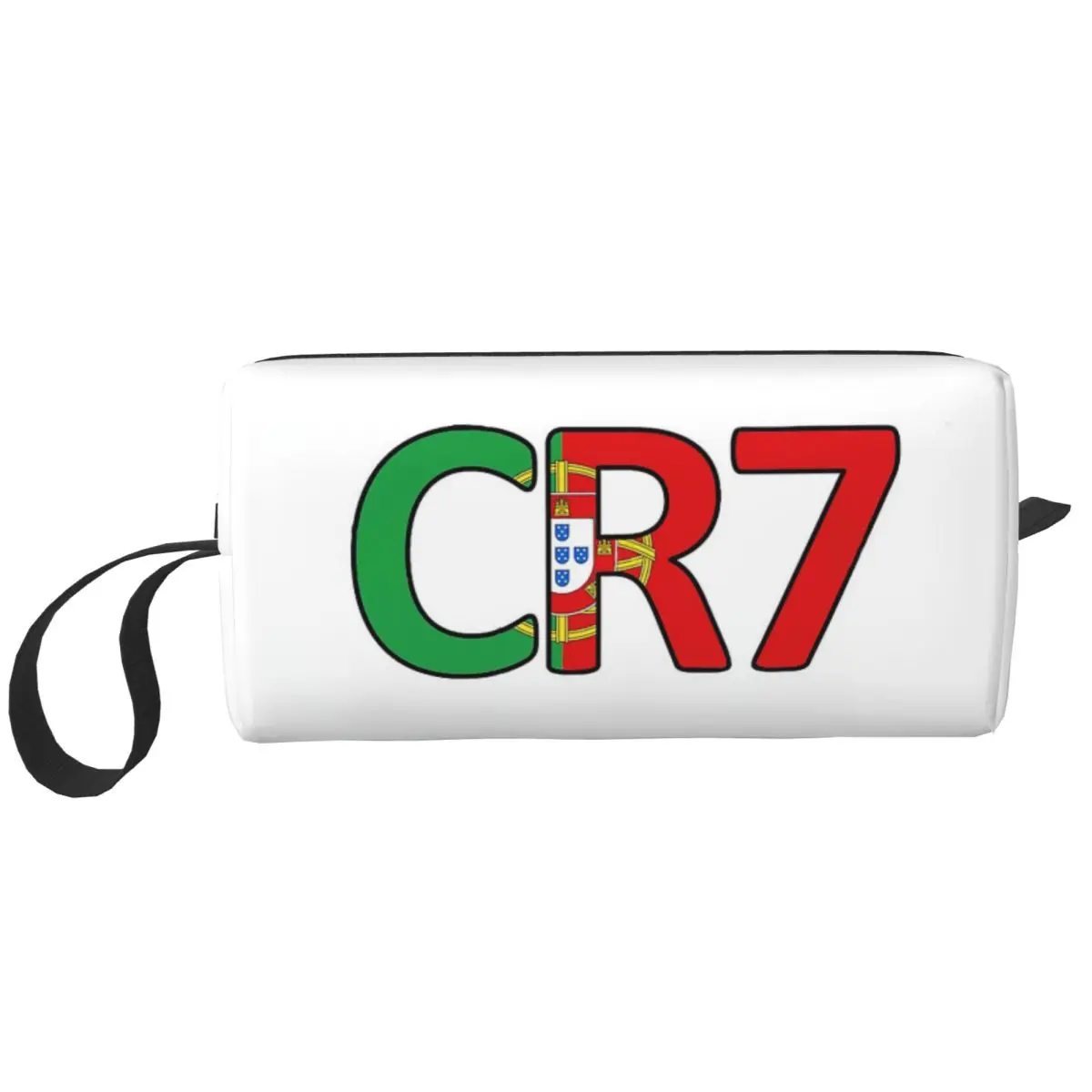 CR7 - Cristiano Ronaldo 7 Makeup Bag Cosmetic Organizer Storage Dopp Kit Toiletry Cosmetic Bag for Women Beauty Pencil Case