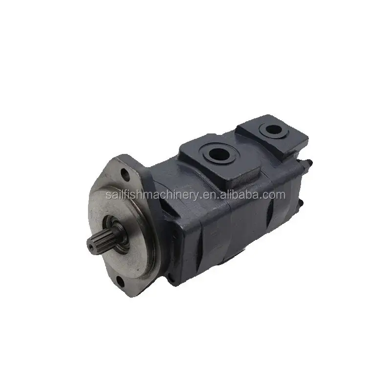 D41E-6K Double 705-52-30379 705-52-30382 Bulldozer D40 Hydraulic Pump 705-52-30383 Gear Pump For Komatsu