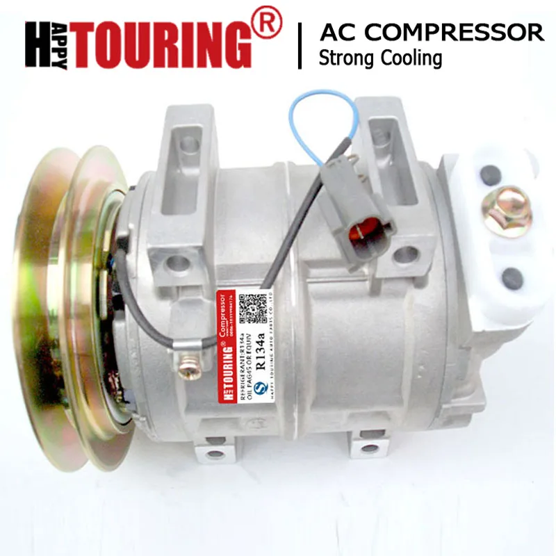 Air Conditoner AC Compressor for HITACHI KENKI KOMATSU EXCAVATORS 506211-5762 506211-6571 506011-8140 506012-30Z70 506011-7441