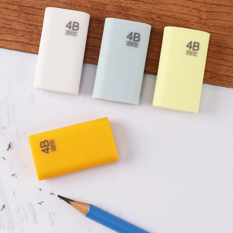 Color Eraser 4B Children Student Exam Art Eraser Sketch Eraser Art Works Design Learning Stationery Wholesale
