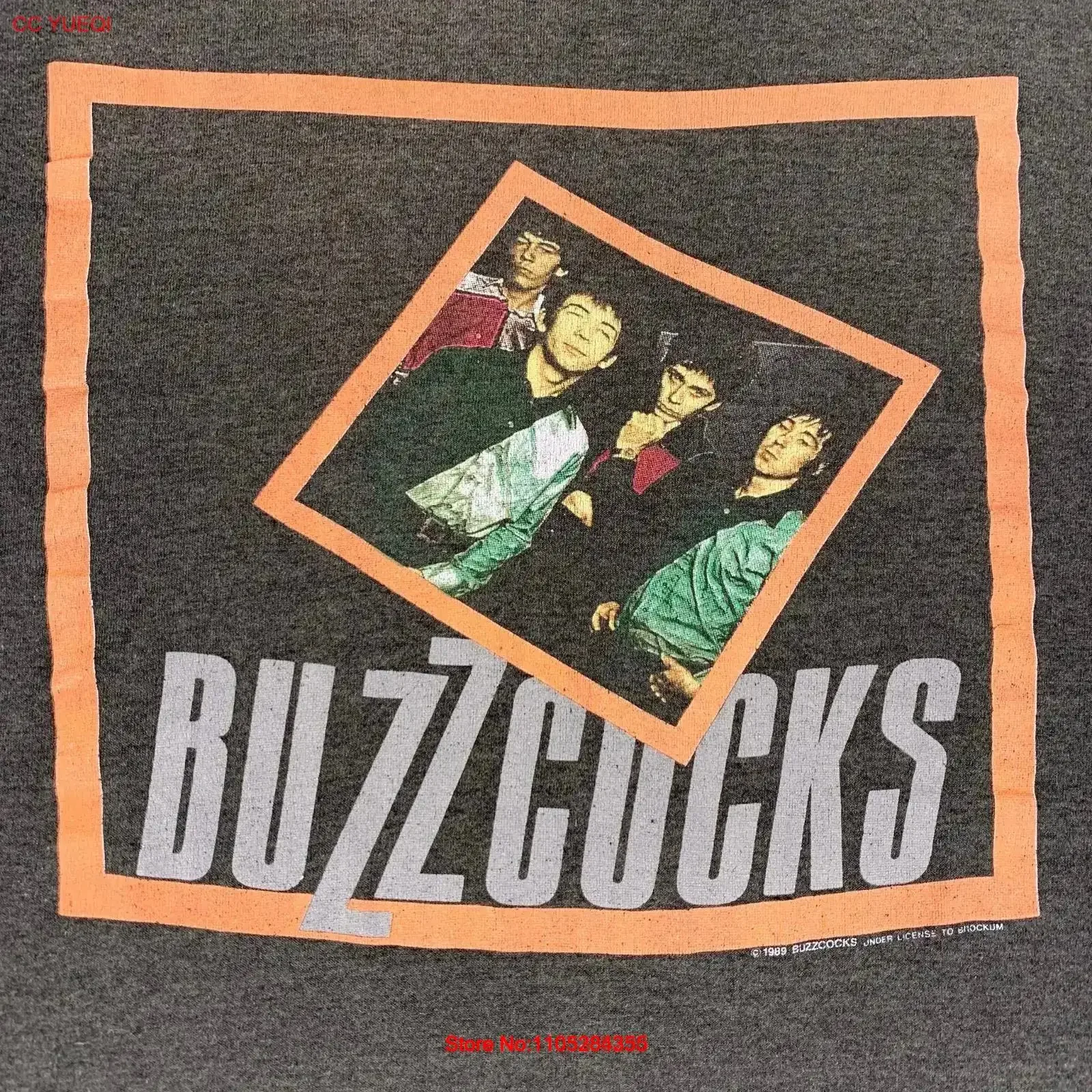 Buzzcocks Black T Shirt Cotton Full Size S 5XL NT04 vintage Washed Comfortable Soft homme Casual Stylish Versatile vintage