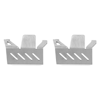 L67A For YiKong YK4102 YK4103 YK6101 YK4082 YK4083 Metal Front and Rear Axle Armor Chassis Armor RC Car Upgrades Parts