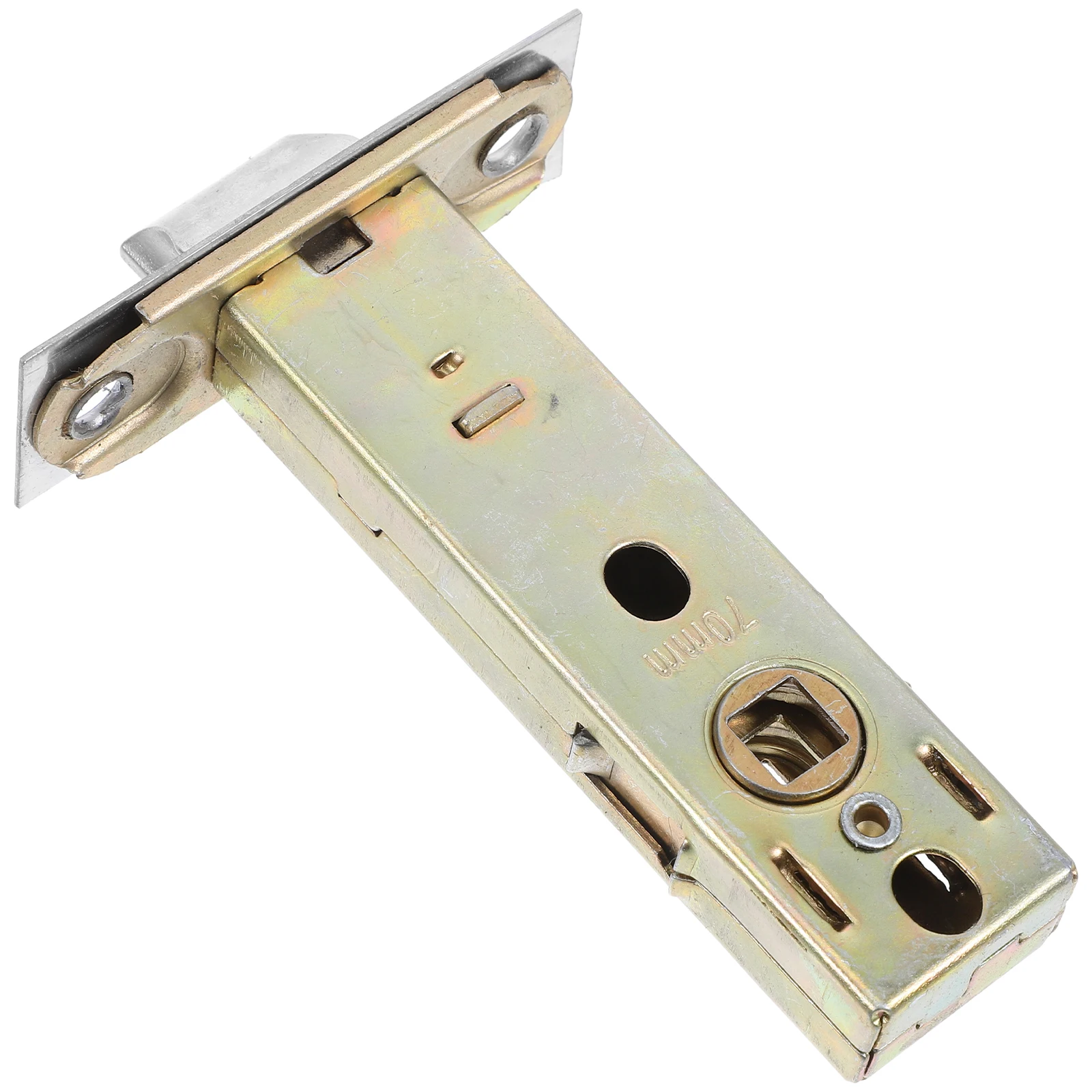 

Adjustable Tubular Latch 70Mm Stainless Steel Interior Mortice Lock Hardware Sliding Barn Door Safety Deadbolt Durable Metal