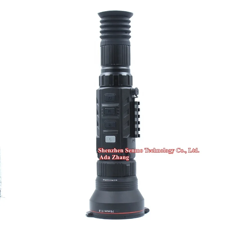 RS75 HD Display Thermal Scope 75mm Objektiv Infrarot Nachtsicht Monokular 1280*1024 Wärmebildkamera Für Die Jagd