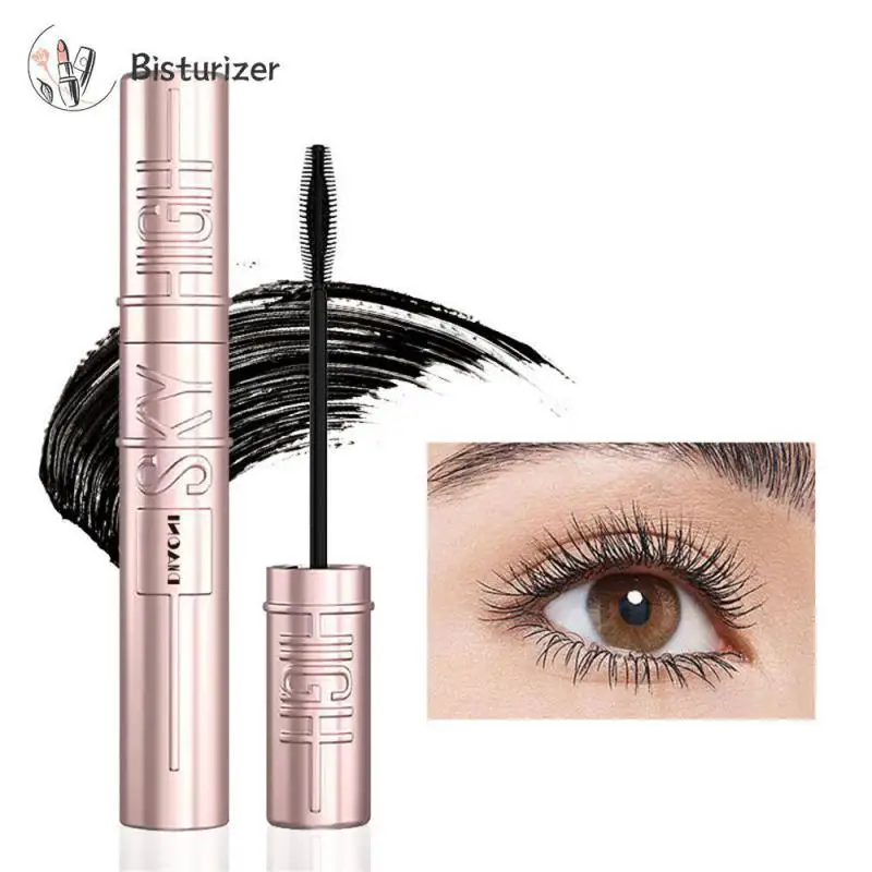 Long Lasting Mascara Smooth Lasting Thick Mascara Curly Slender Eyelash Primer Plump Natural Mascara Exquisite Extremely Fine