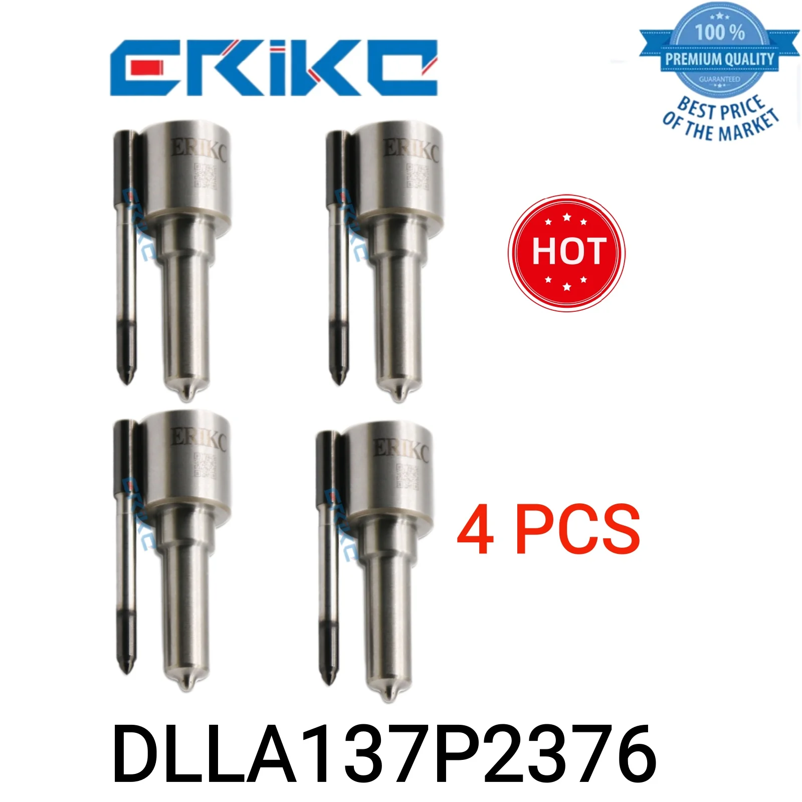 

4 PCS DLLA137P2376 Fuel Injector Nozzle DLLA 137 P 2376 Injector Nozzle DLLA 137P2376 Engine Injector Nozzles