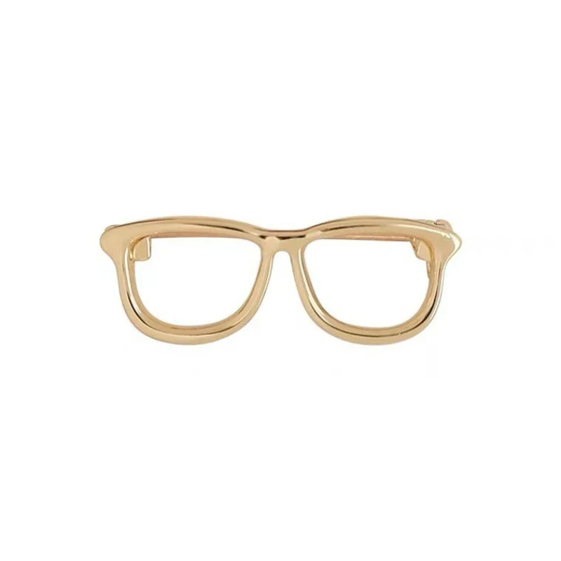 Cute Cartoon Mini High-end Minimalist Smooth Surface Glasses Brooch For Women, Versatile, Niche, Personalized Pin Accessory image 5
