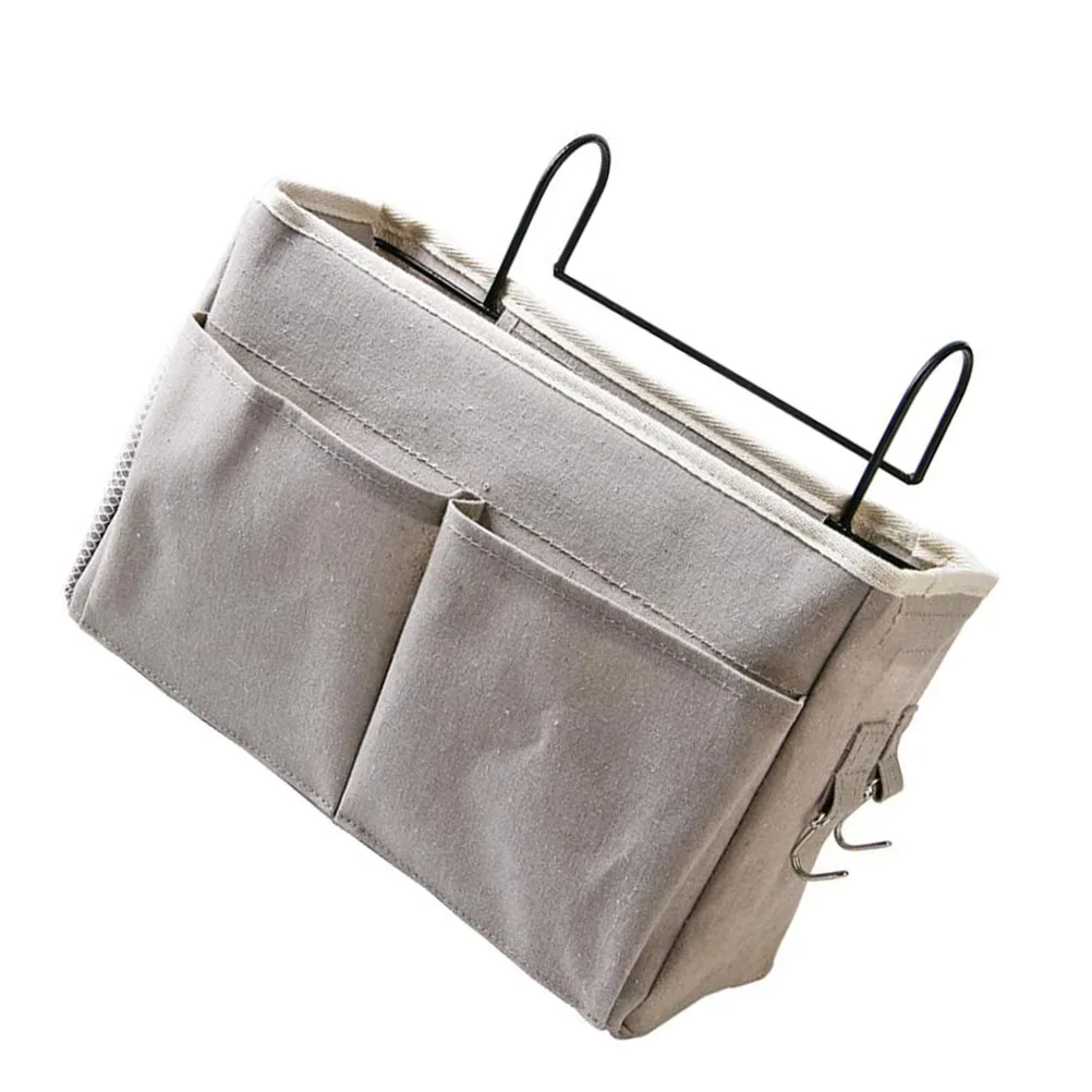 

Bedside Storage Bag Hanging Dorm Room Organizer Modern Design Extra Space Chair Pouch Shoe Rack Storage Solution