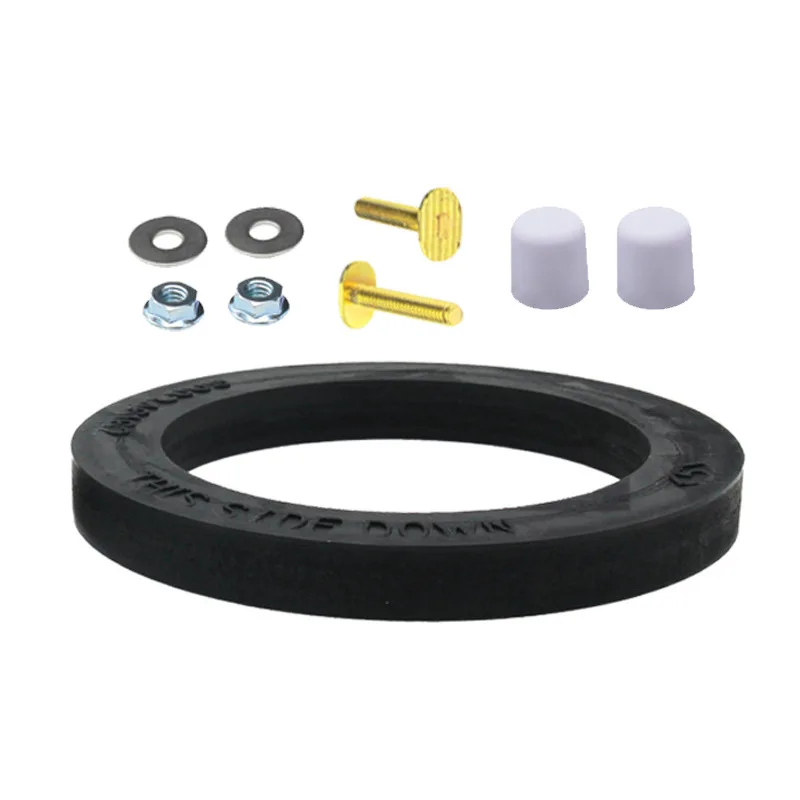 RV Toilet Accessories Water Tank Universal Installation Connection Locking Bolt Group Copper Foam Ring Gasket T-compatible 300