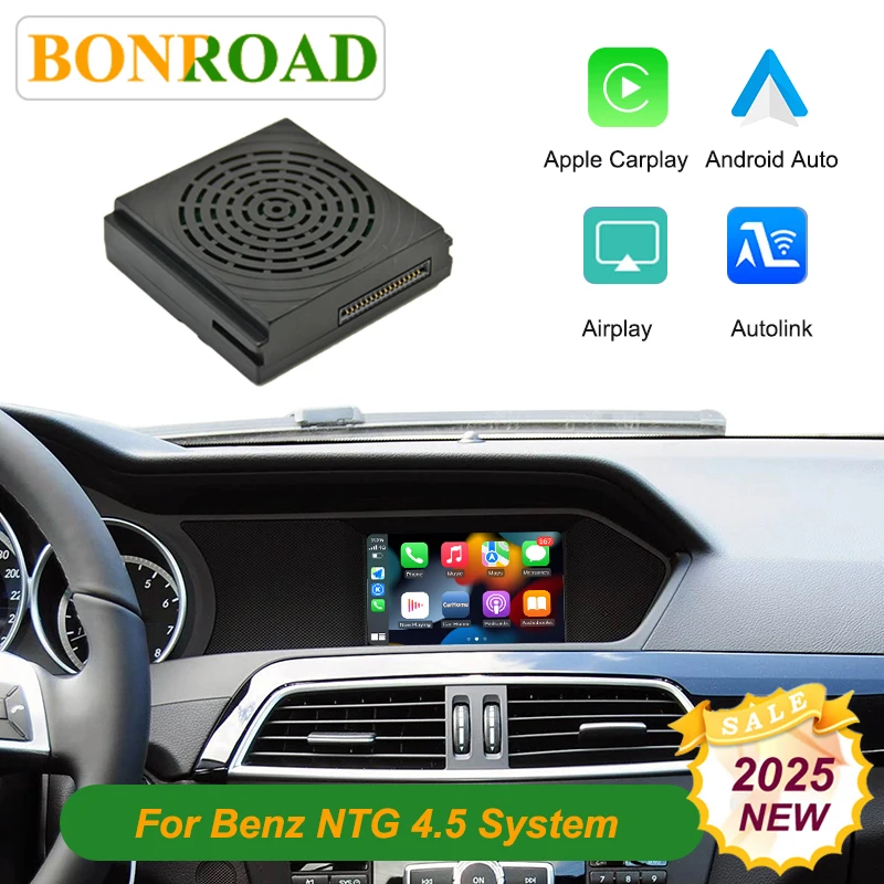 

Новое обновление Wireless Carplay для Mercedes Benz A B C E GLA GLK ML Sprinter NTG4.5 Becker Module Android Auto Navigation