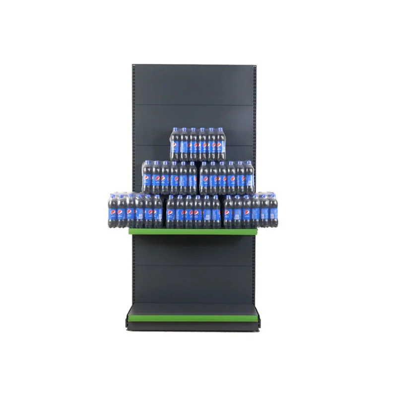 custom.Light Duty Perforated Back Supermarket Shelf - Commercial Grade Steel Display Rack with Reinforced Frame & Adjustable She
